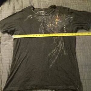 Affliction monarchy American fighter t shirts